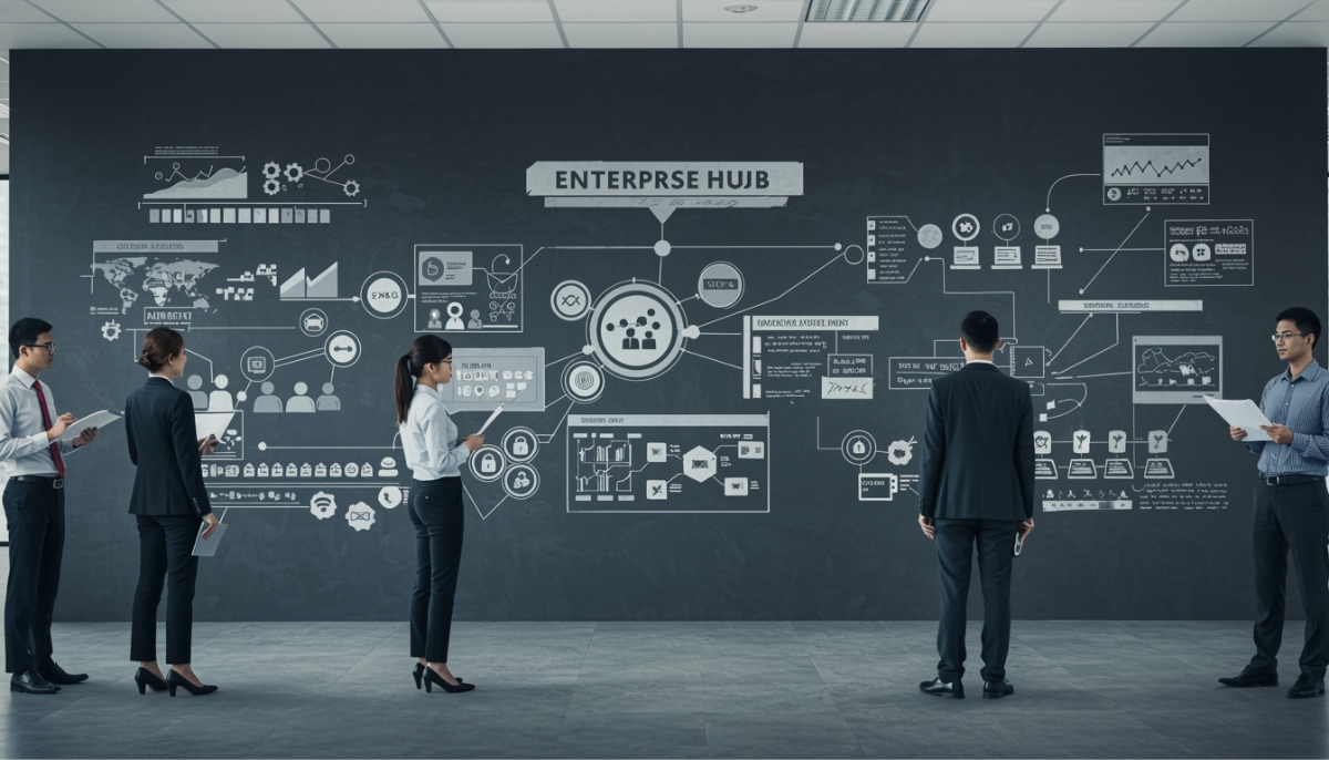 Why Custom is Key: Building a Corporate Hub System for a Competitive Advantage